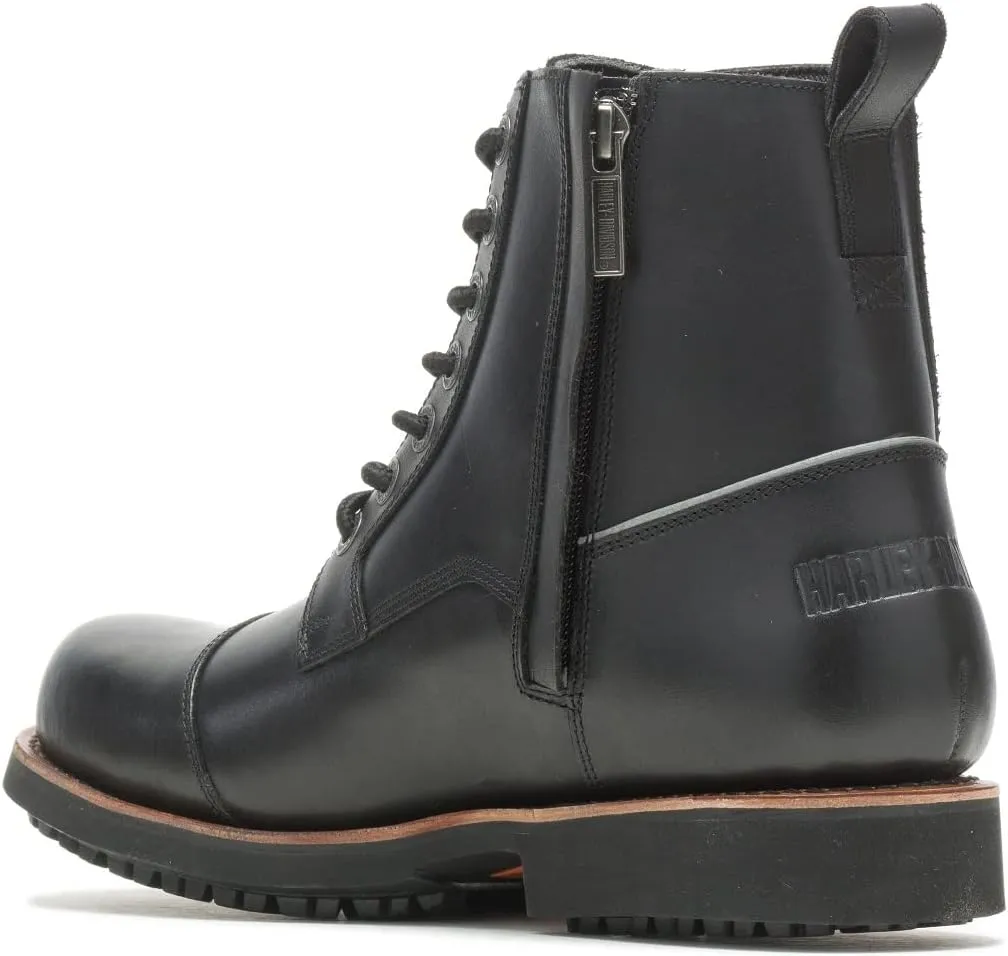 Harley-Davidson Men's Barkston Lace Motorcycle Boots D96240