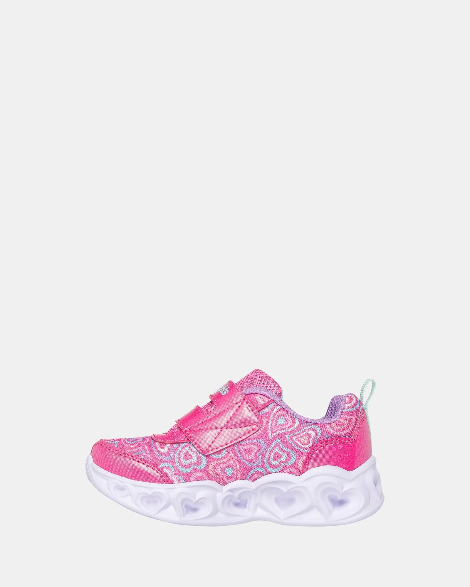 Heart Lights Boogie Land Inf Hot Pink Multi