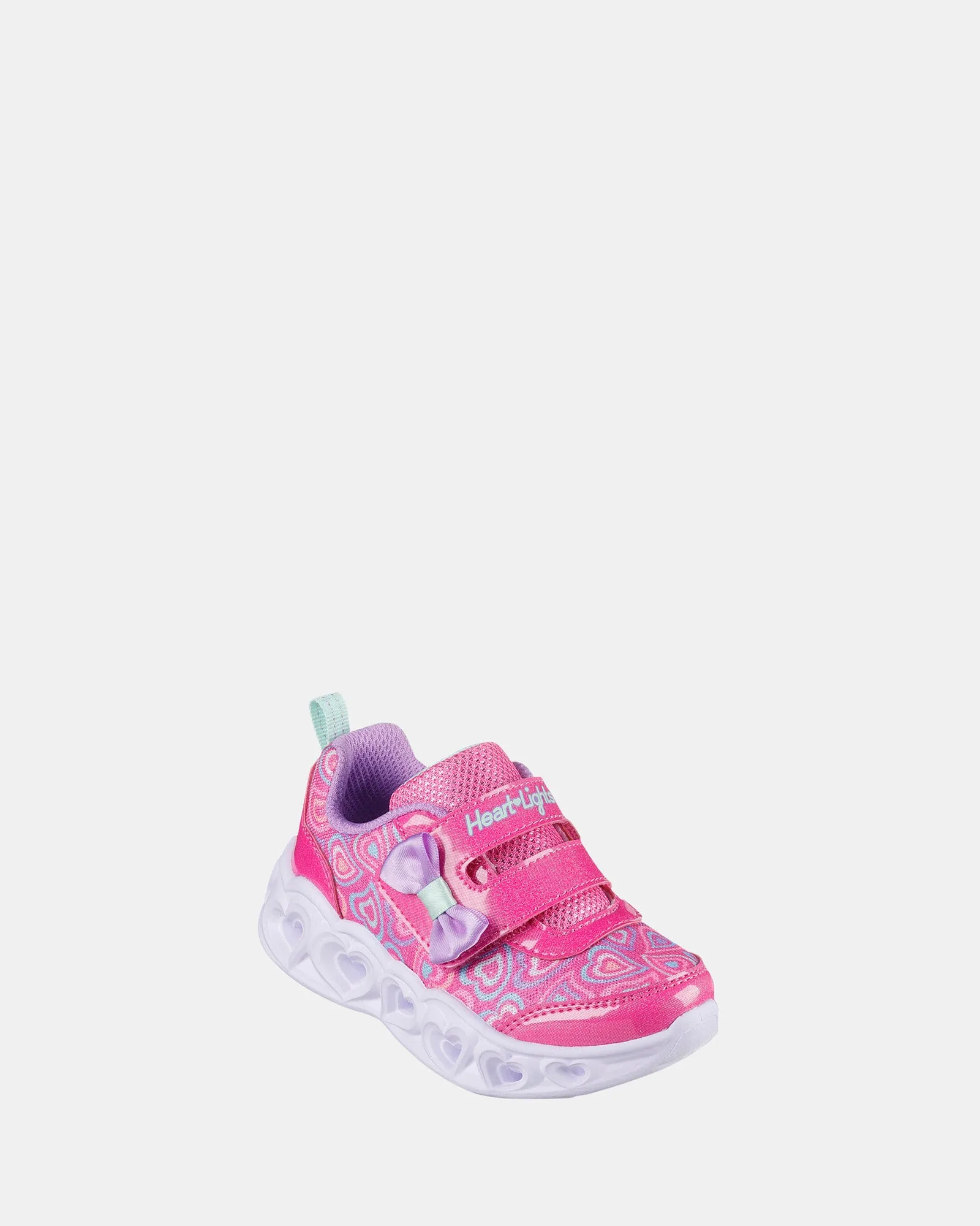 Heart Lights Boogie Land Inf Hot Pink Multi