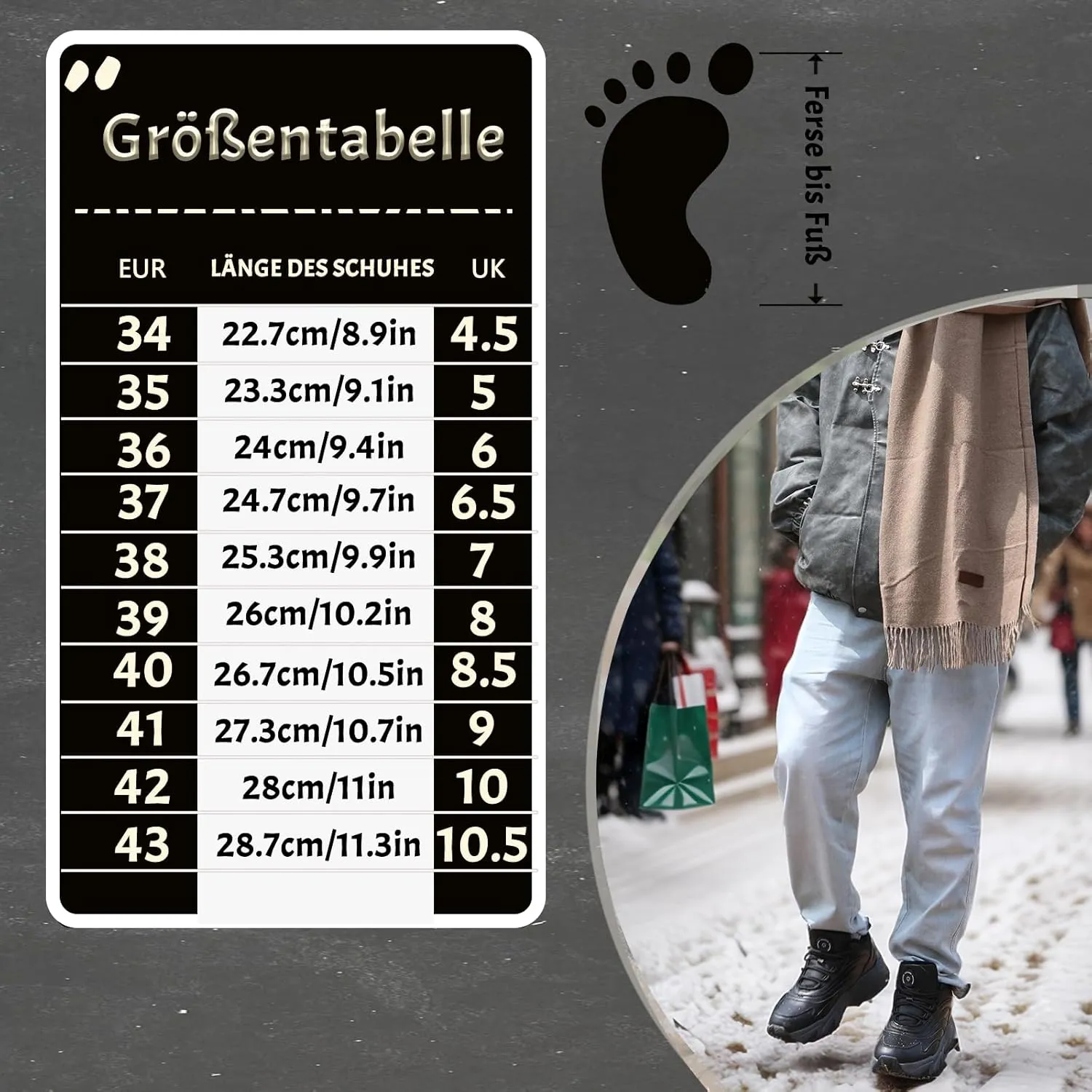 Heated Shoes for Women with 3 Heating Settings 4000Mah Rechargeable Foot Warmers for Feet, Winter Heated Insoles Sneakers for Men, Electric Heating for Outdoor Work Hiking Cycling