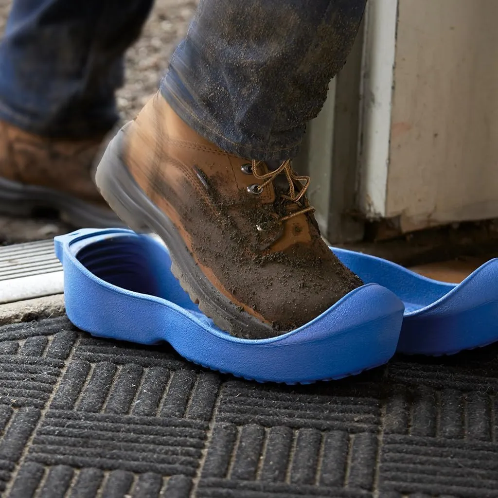 HexArmor YULEYS, Hands-Free Reusable Work Boot & Shoe Covers With Universal Fit, Slip-Resistant Tread and Heel-Locking Grip, Size 7.5-8.5M/9.5-10.5W