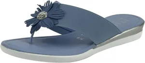 ITALIAN Shoemakers Rima Flat Floral Thong Flip Flop Sandal for Women