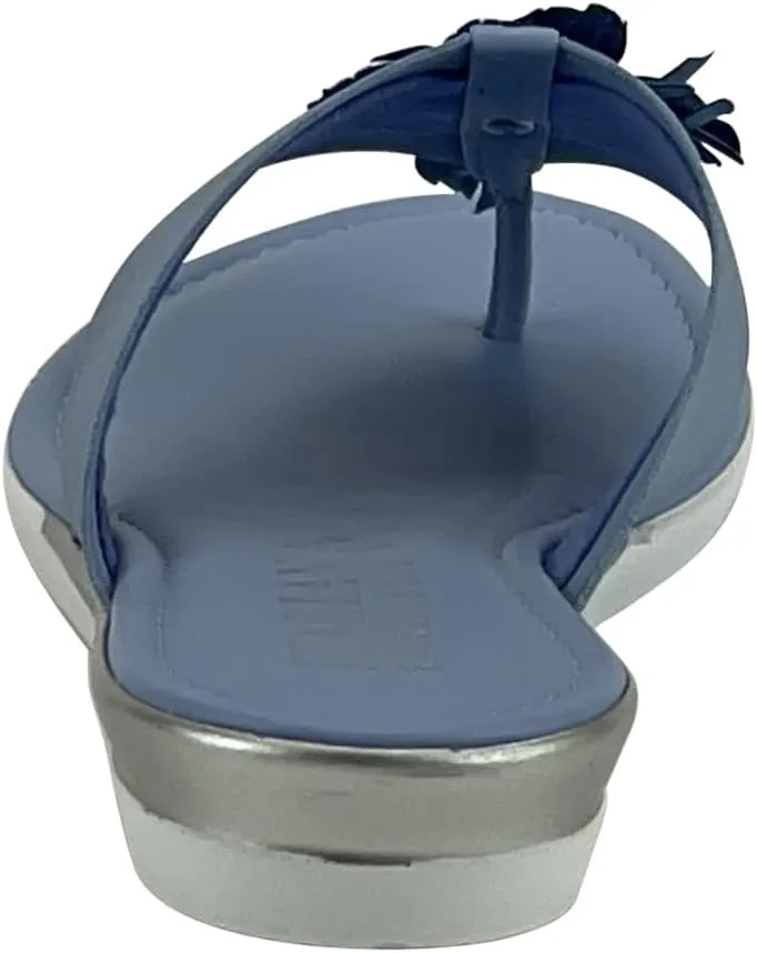 ITALIAN Shoemakers Rima Flat Floral Thong Flip Flop Sandal for Women