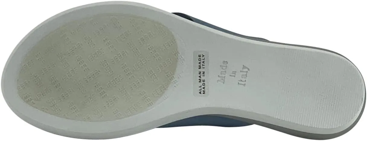 ITALIAN Shoemakers Rima Flat Floral Thong Flip Flop Sandal for Women