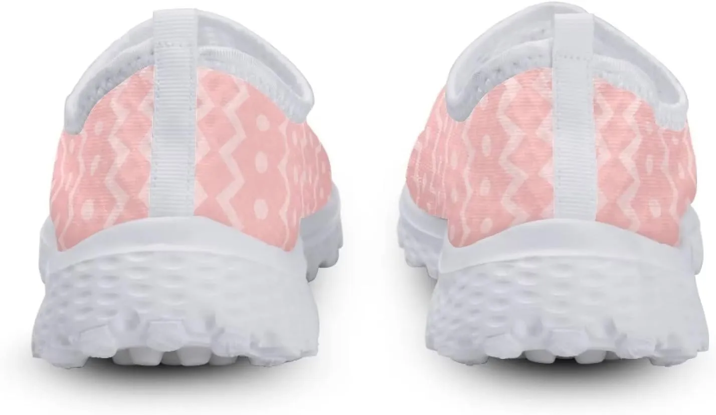Jeiento Easter Shoes for Men Women Road Running Athletic Walking Tennis Sneakers Easter Rabbit Shoes Gifts for Boy Girl