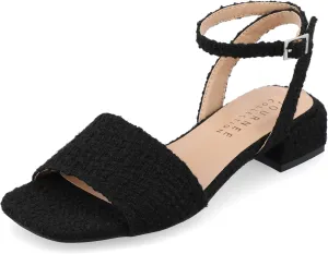 Journee Collection Womens Buckle Slingback Heels