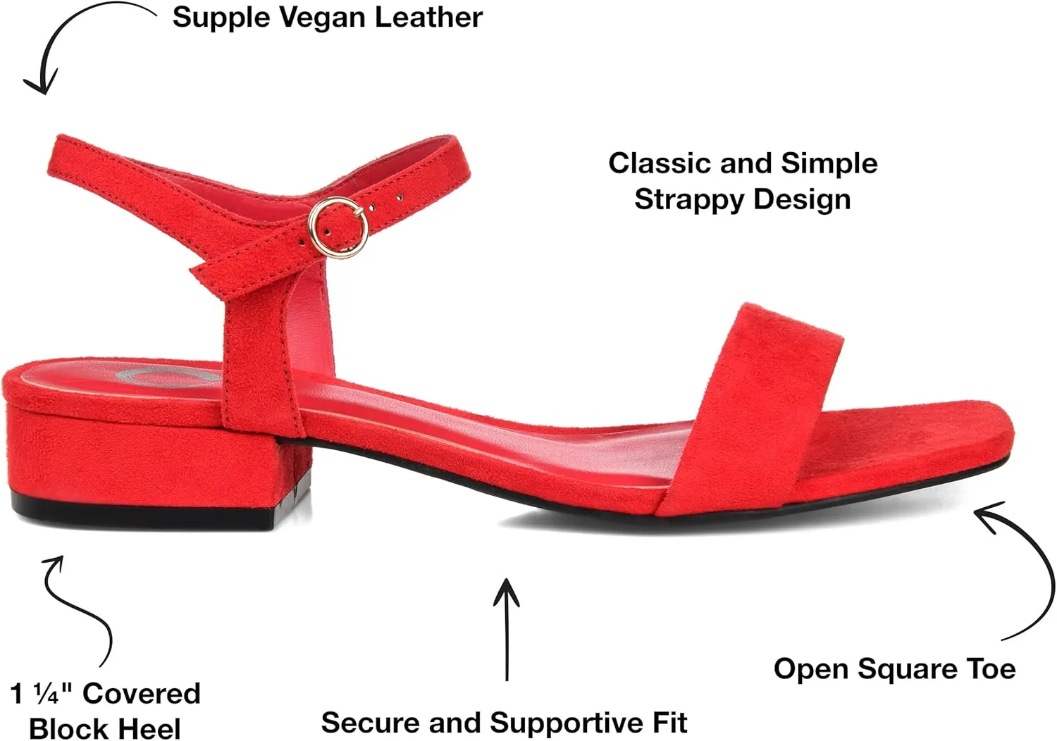 Journee Women's Beyla Flat Sandals