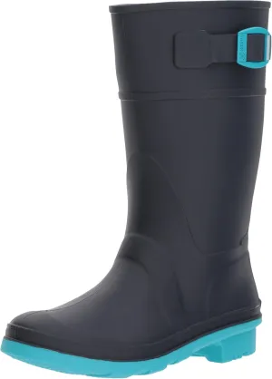 Kamik Kids Raindrops Rain Boots,Turquoise,