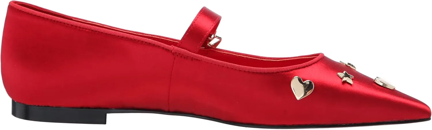 KARL LAGERFELD Women's Veyda Everyday Mary Jane Flat
