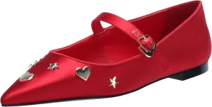 KARL LAGERFELD Women's Veyda Everyday Mary Jane Flat
