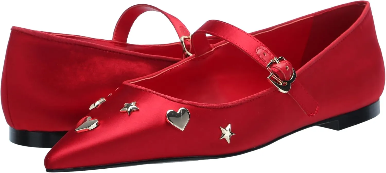 KARL LAGERFELD Women's Veyda Everyday Mary Jane Flat