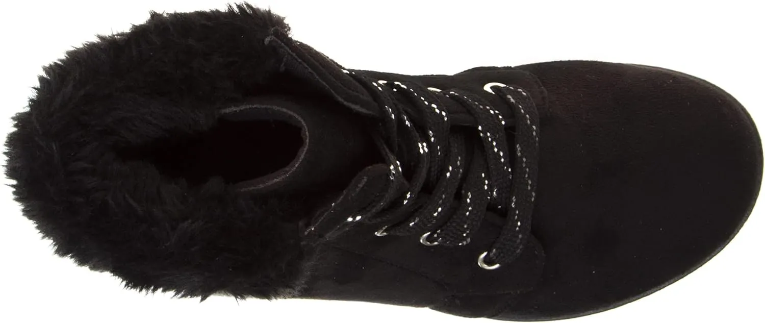 Kids Girls Winter Boots- Kids Fashion Dress Ankle Combat Boots (Little Kid/Big Kid)