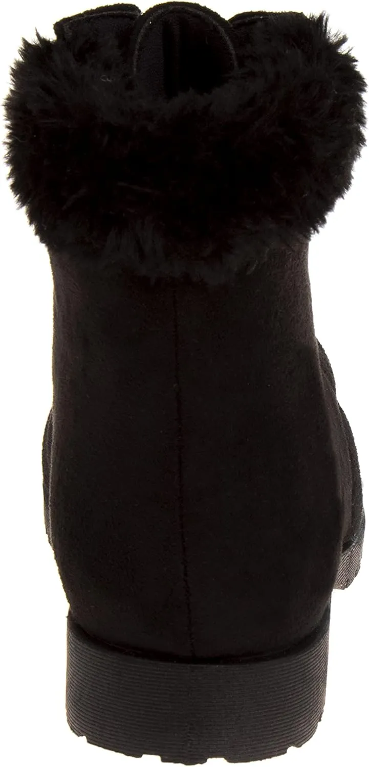 Kids Girls Winter Boots- Kids Fashion Dress Ankle Combat Boots (Little Kid/Big Kid)