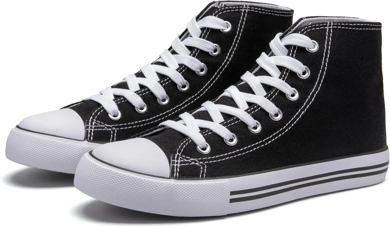 Kid's High Top Sneakers Classic High Tops Canvas Shoes for Girls and Boys, Lace up Tennis Shoes Fashion Canvas Sneakers Casual Shoes for Walking