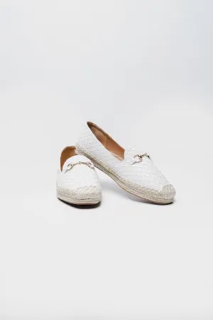 Kimberly Espadrilles White
