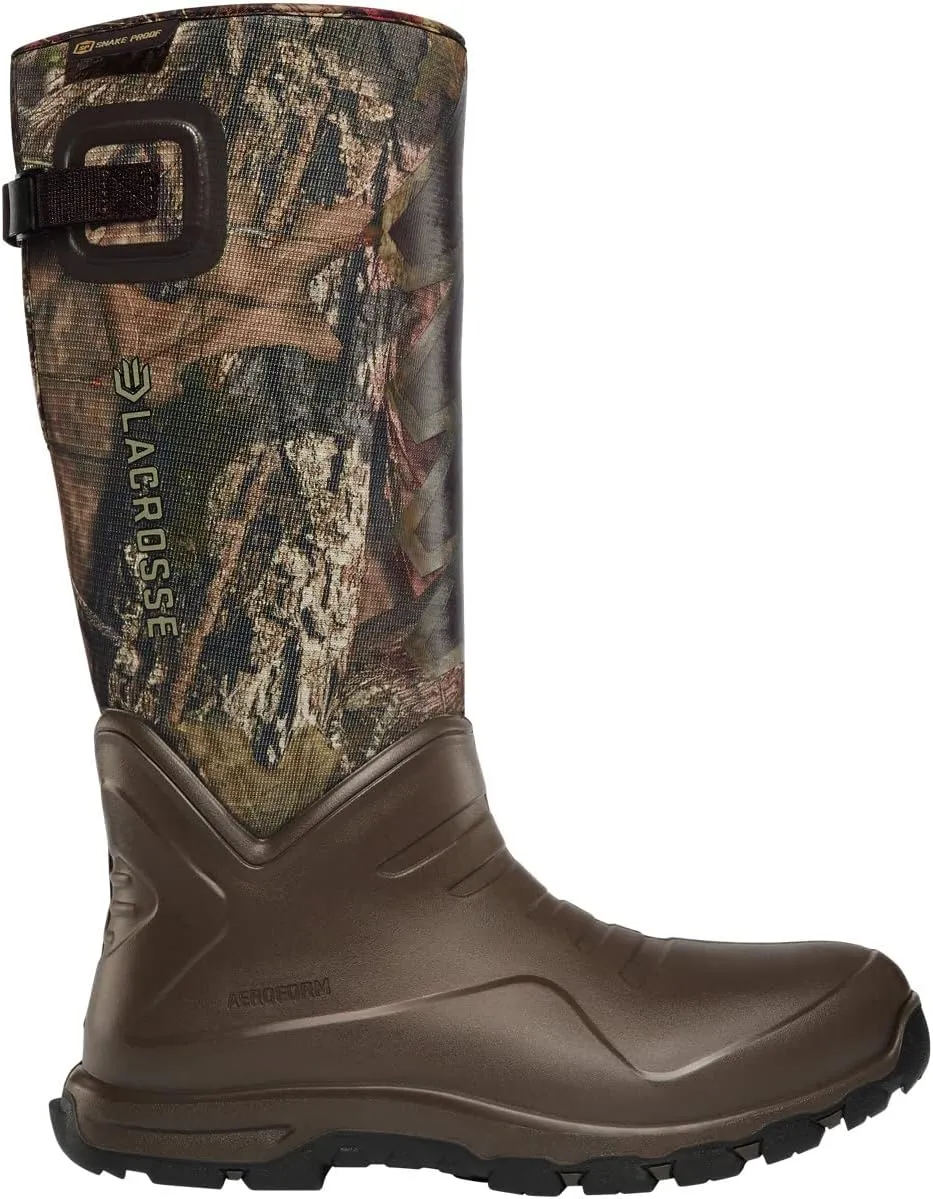 LaCrosse AeroHead Sport 16" Snake Boots for Men with Waterproof Comfort Liner, Durable Aeroform Shell, EVA Footbed, and Traction Outsole