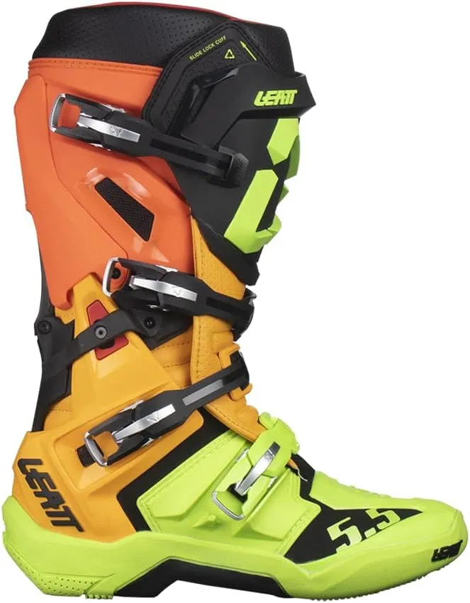 Leatt Boot 5.5 FlexLock #US7/UK6/EU40.5/CM25.5 Fuel