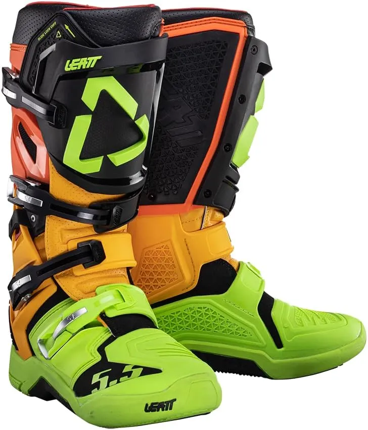 Leatt Boot 5.5 FlexLock #US7/UK6/EU40.5/CM25.5 Fuel