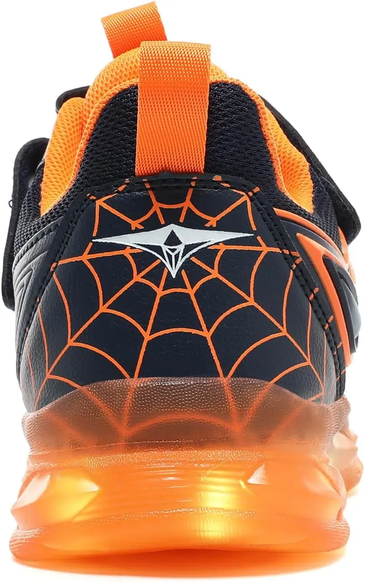 LED Light Up Shoes for Toddler Boys Girls Glow Sneakers with USB Rechargeable Flashing Lights, Non-Slip Sole for Kids Birthday, Christmas & Outdoor Activities