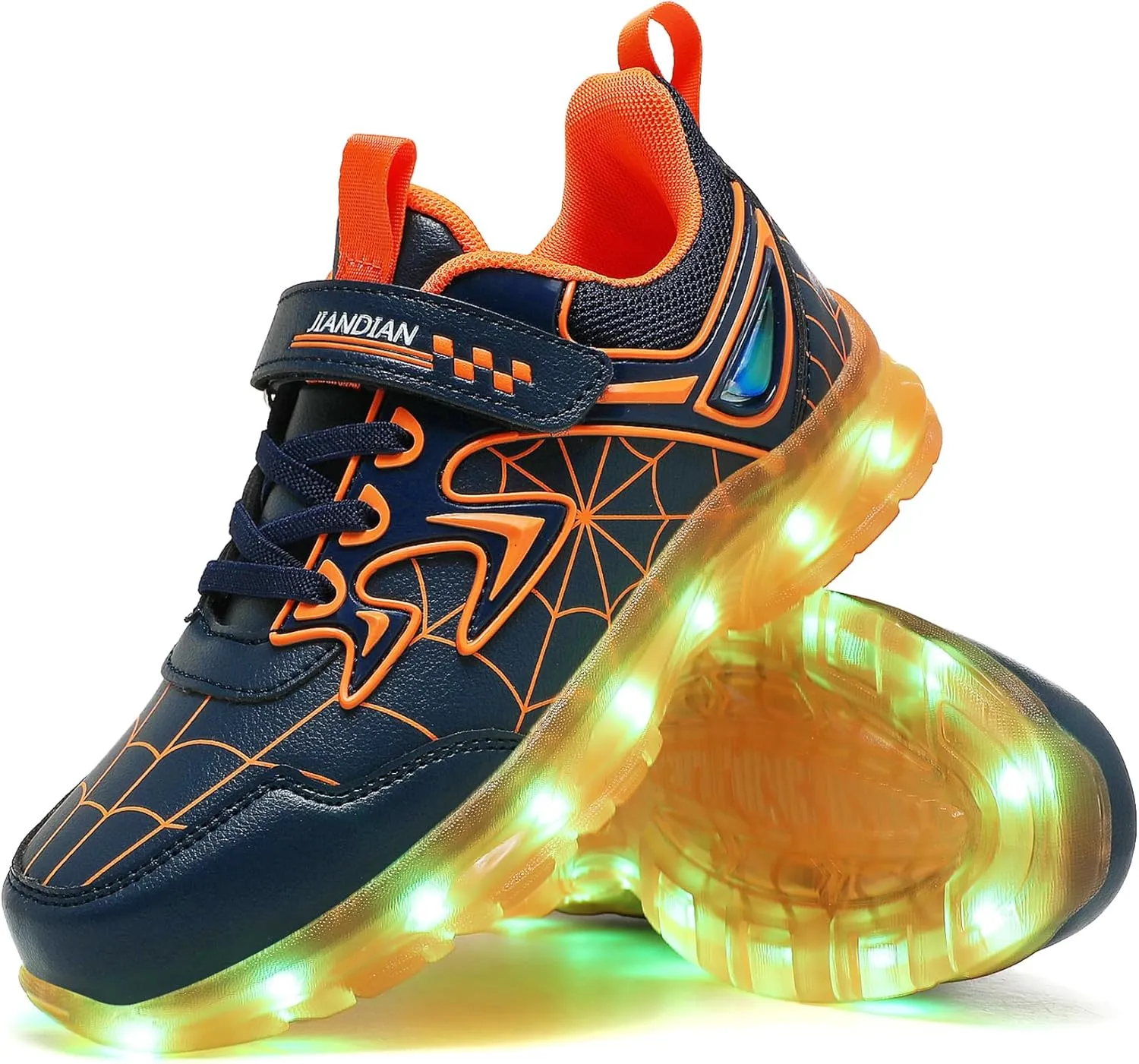 LED Light Up Shoes for Toddler Boys Girls Glow Sneakers with USB Rechargeable Flashing Lights, Non-Slip Sole for Kids Birthday, Christmas & Outdoor Activities