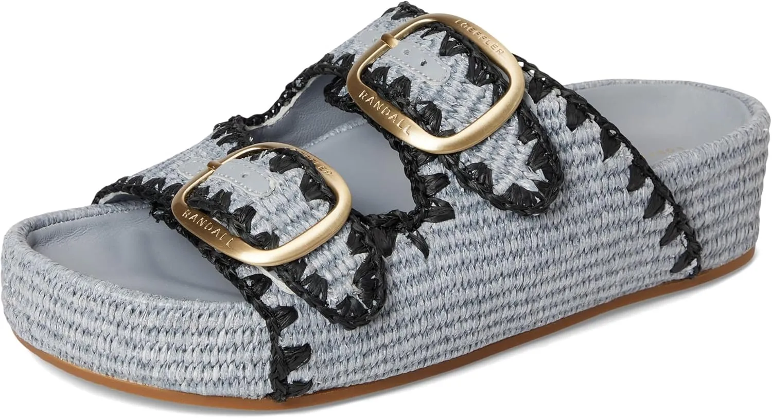 Loeffler Randall Women's Theo Two Band Sandals Slide