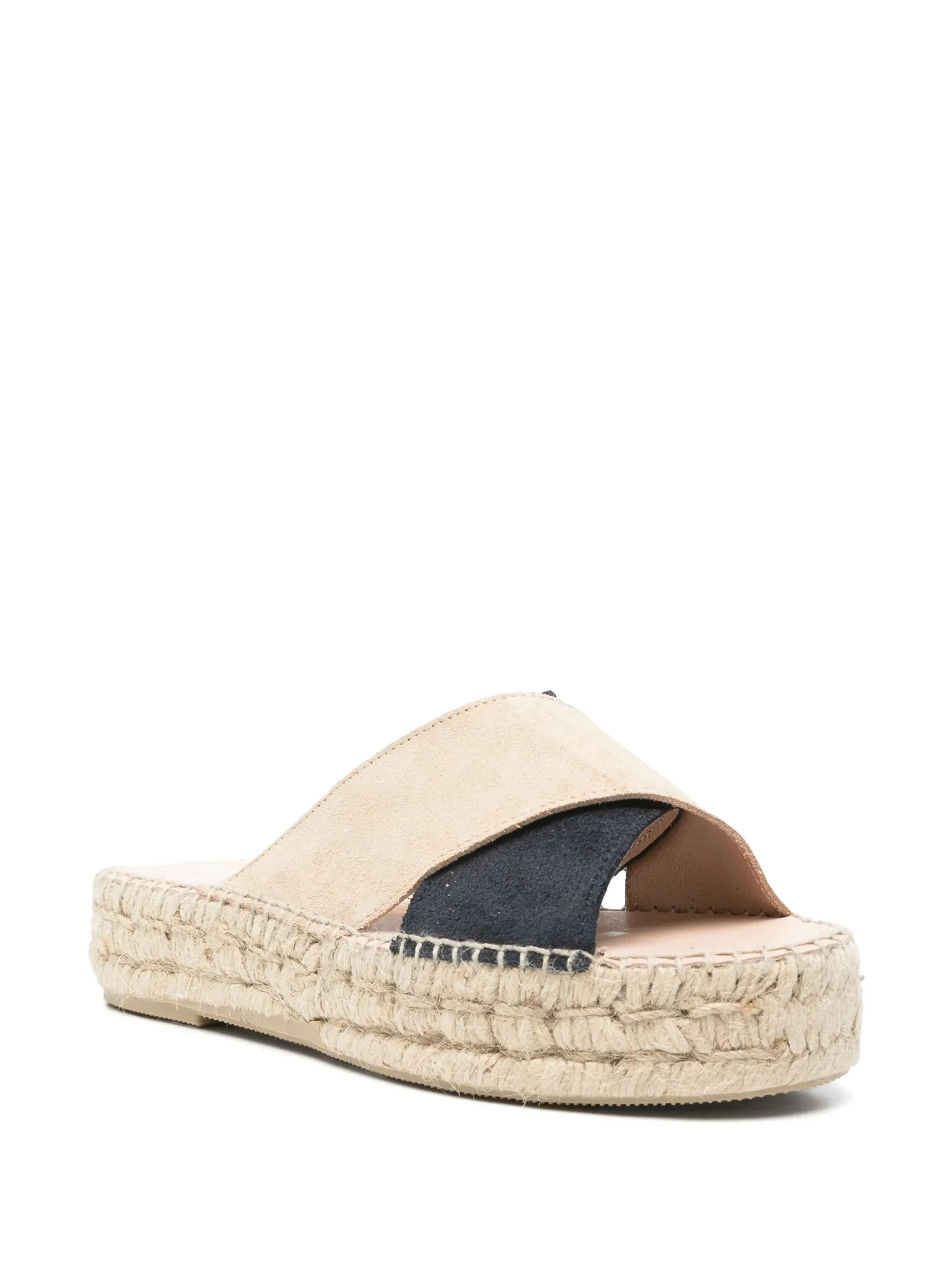 Manebi Double Sole X Bands Sandals