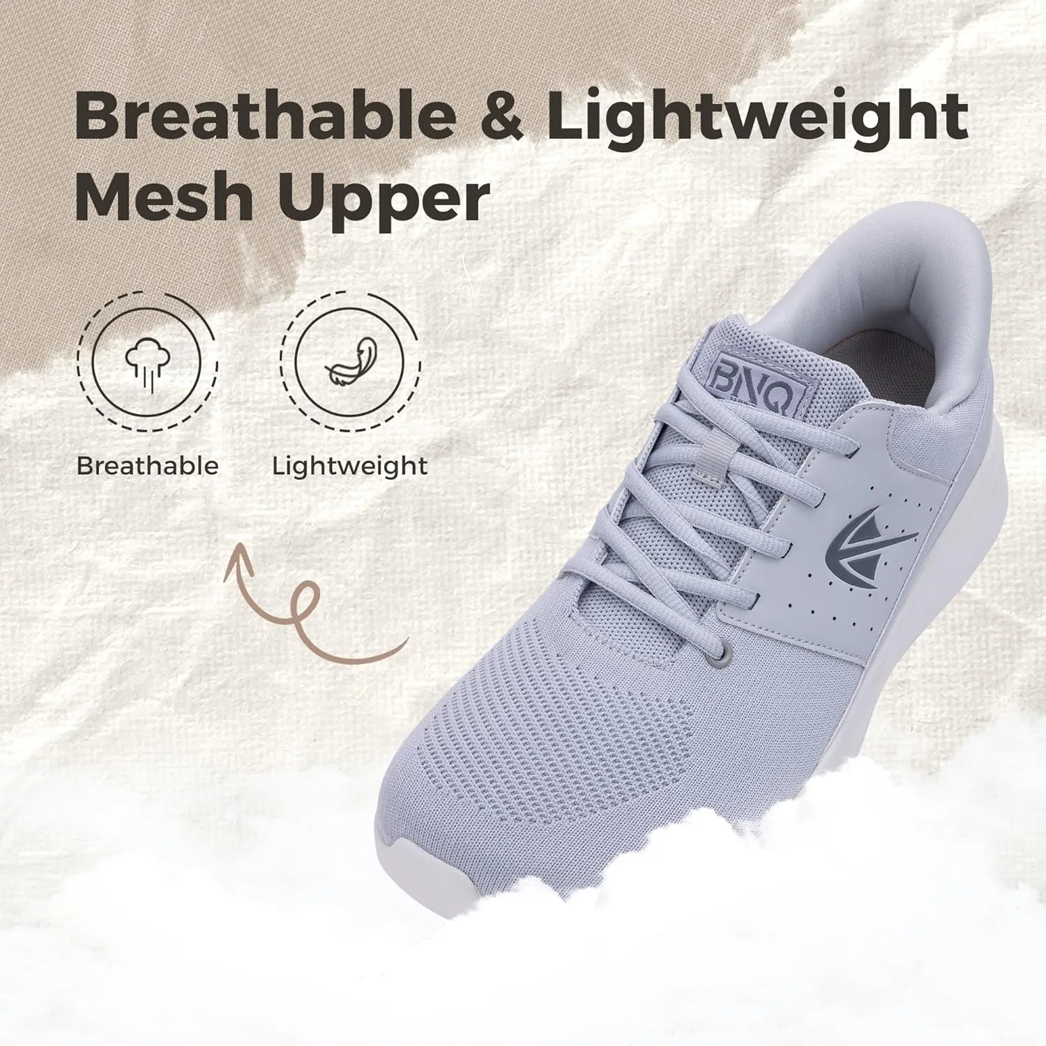 MEHOTO Men's Wide Walking Shoes | Tennis Minimalist Sneakers | Zero Drop Sole US 7-12