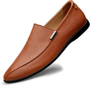 Men's Dress Loafers Comfor Table Driving Slip On Shoes