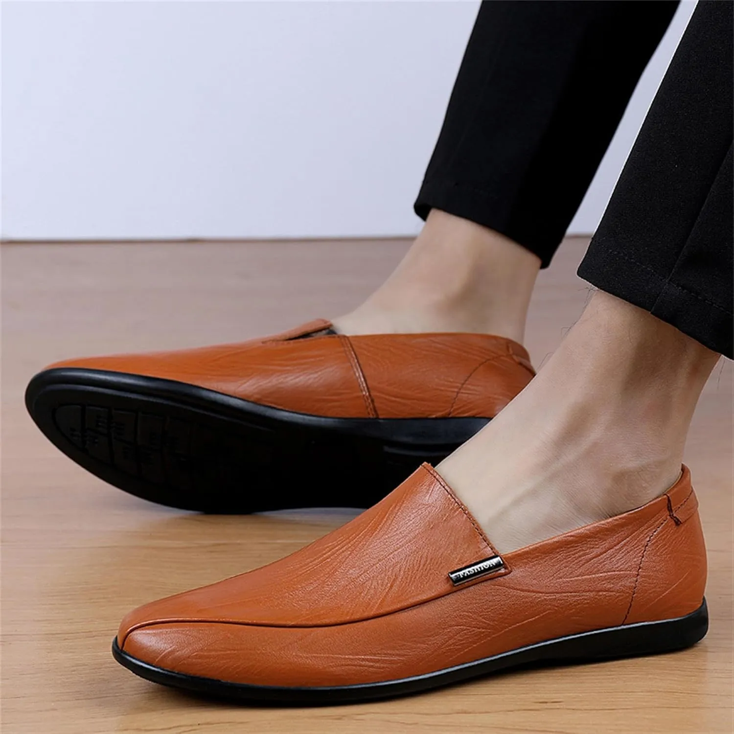 Men's Dress Loafers Comfor Table Driving Slip On Shoes