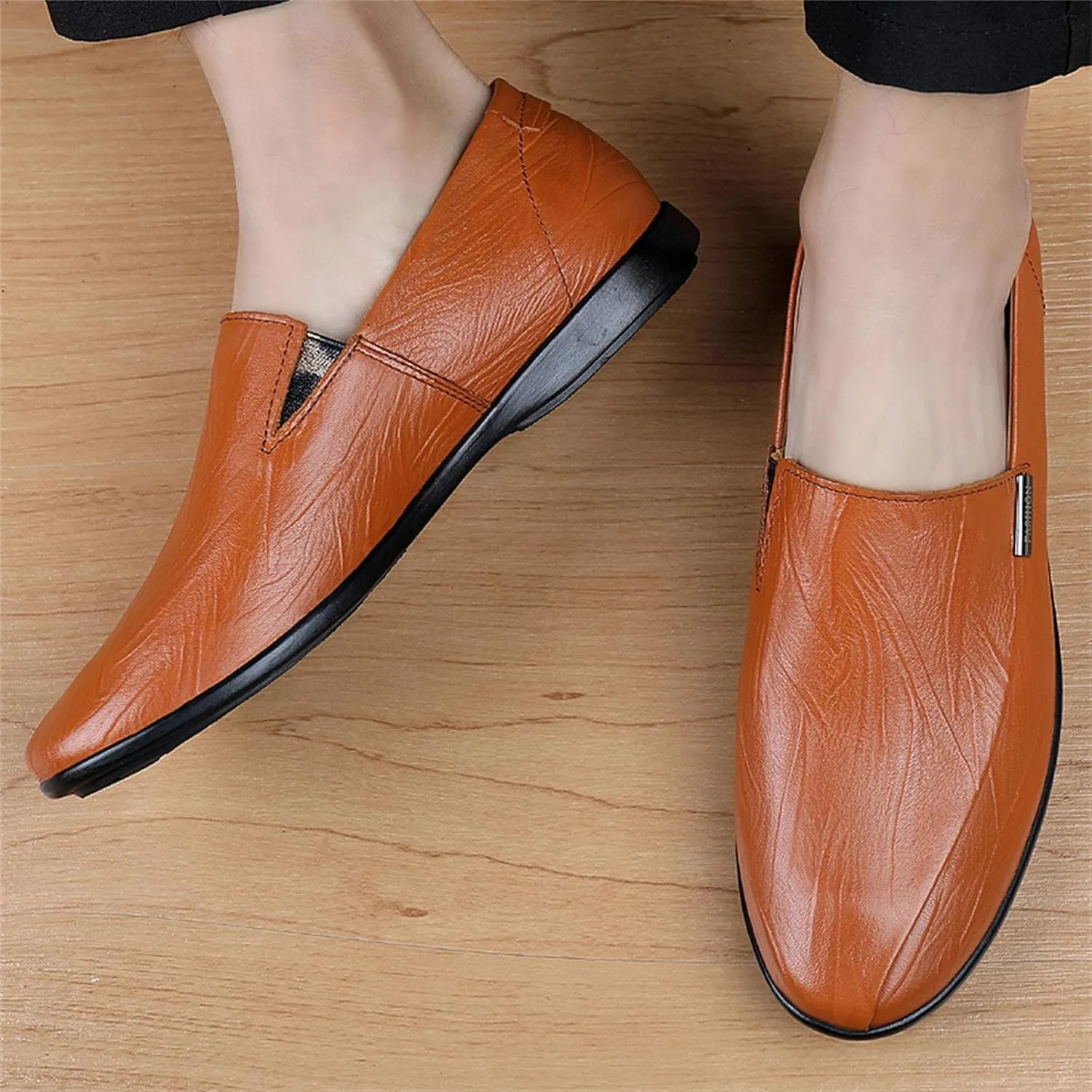 Men's Dress Loafers Comfor Table Driving Slip On Shoes
