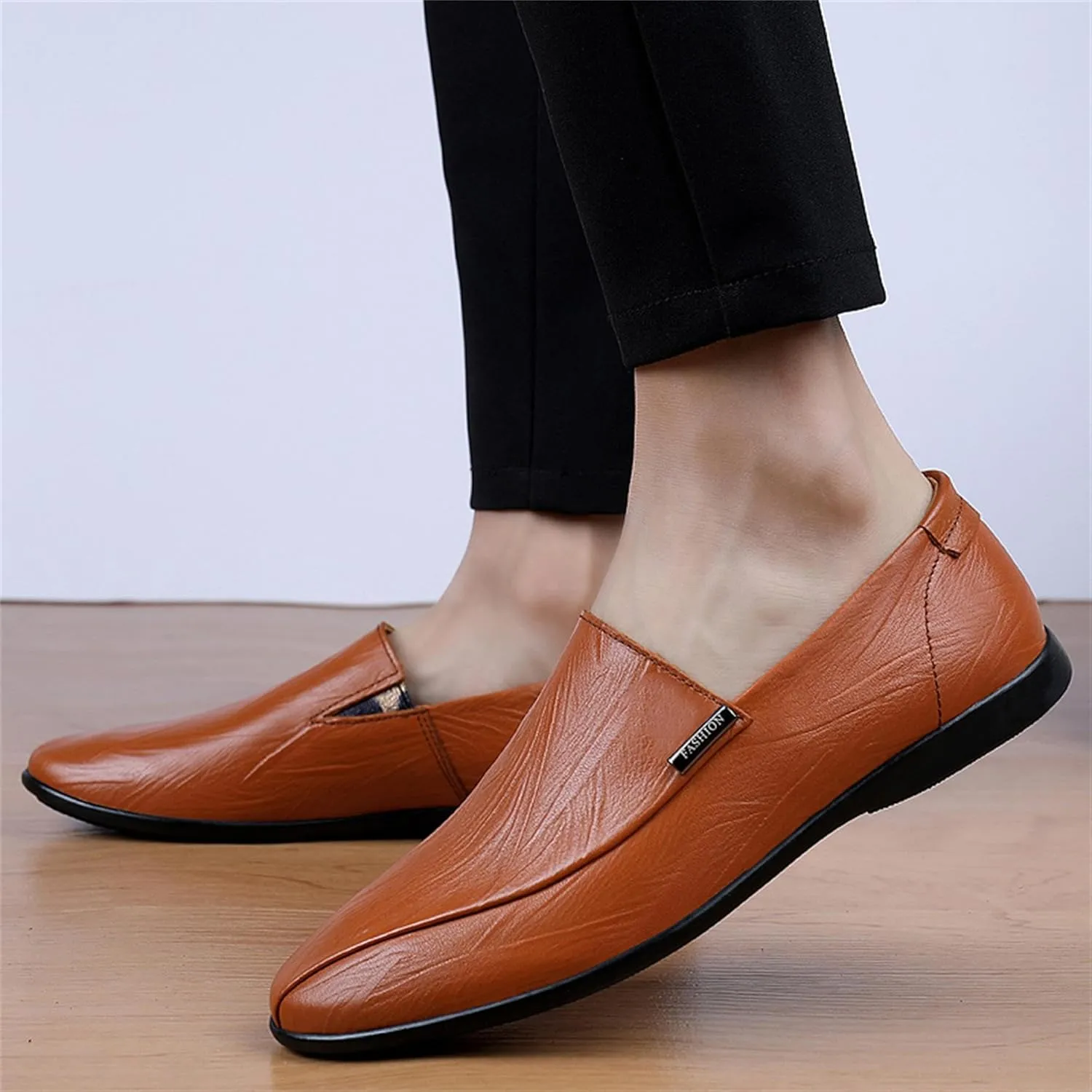Men's Dress Loafers Comfor Table Driving Slip On Shoes