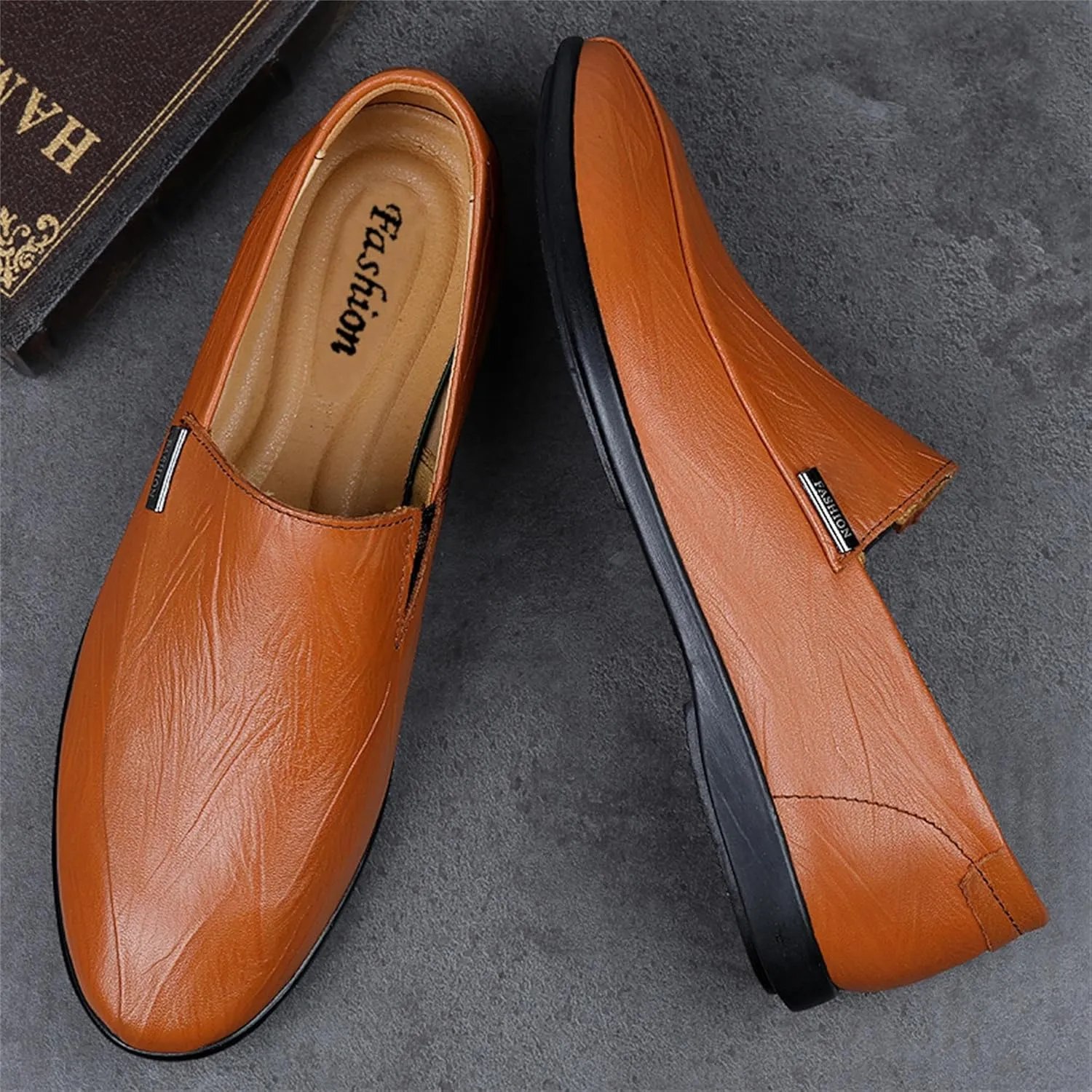 Men's Dress Loafers Comfor Table Driving Slip On Shoes