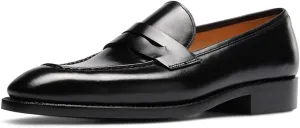 Men's Loafers & Slip-ons Leather Comfort Casual Square Toe Penny Loafers for Men