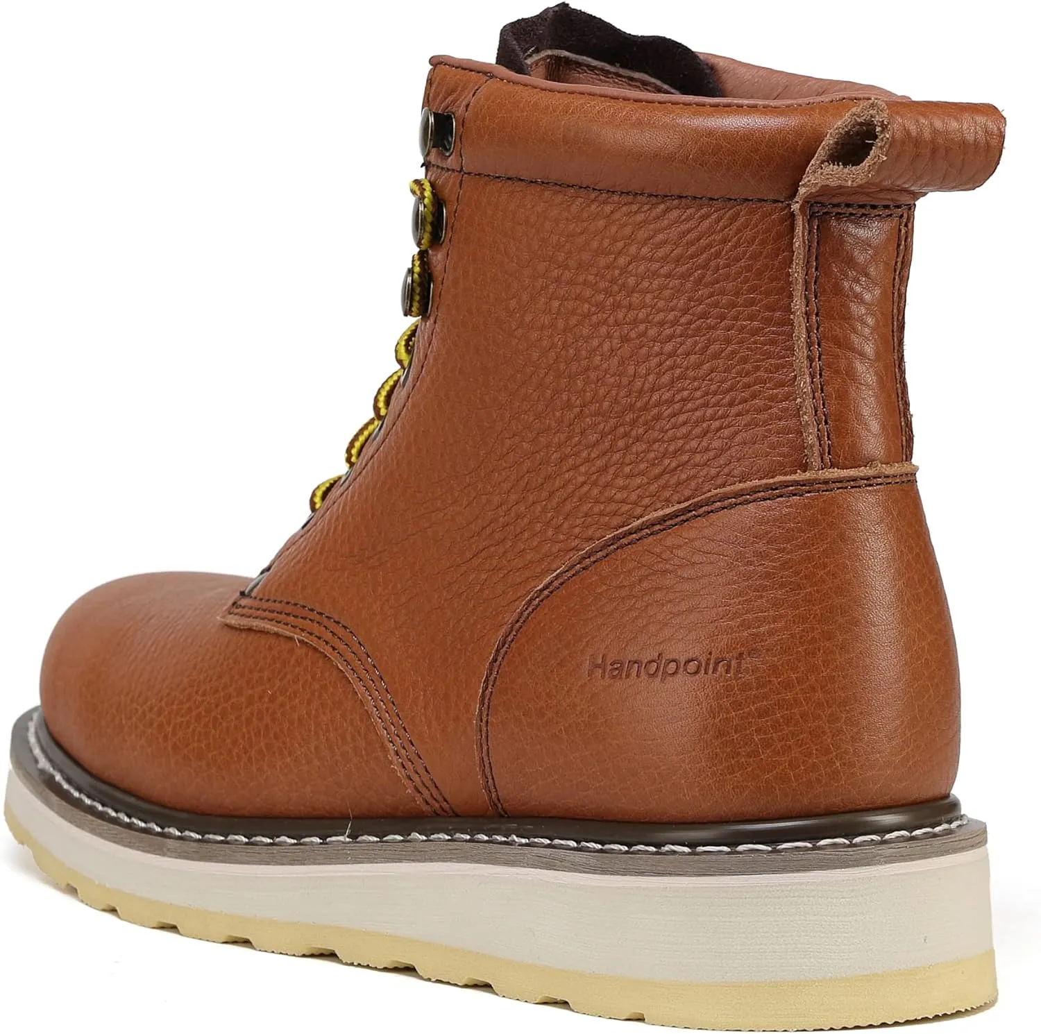 Men's Stylish Classic 6" Soft Toe EH Work Boots - Brown 84984