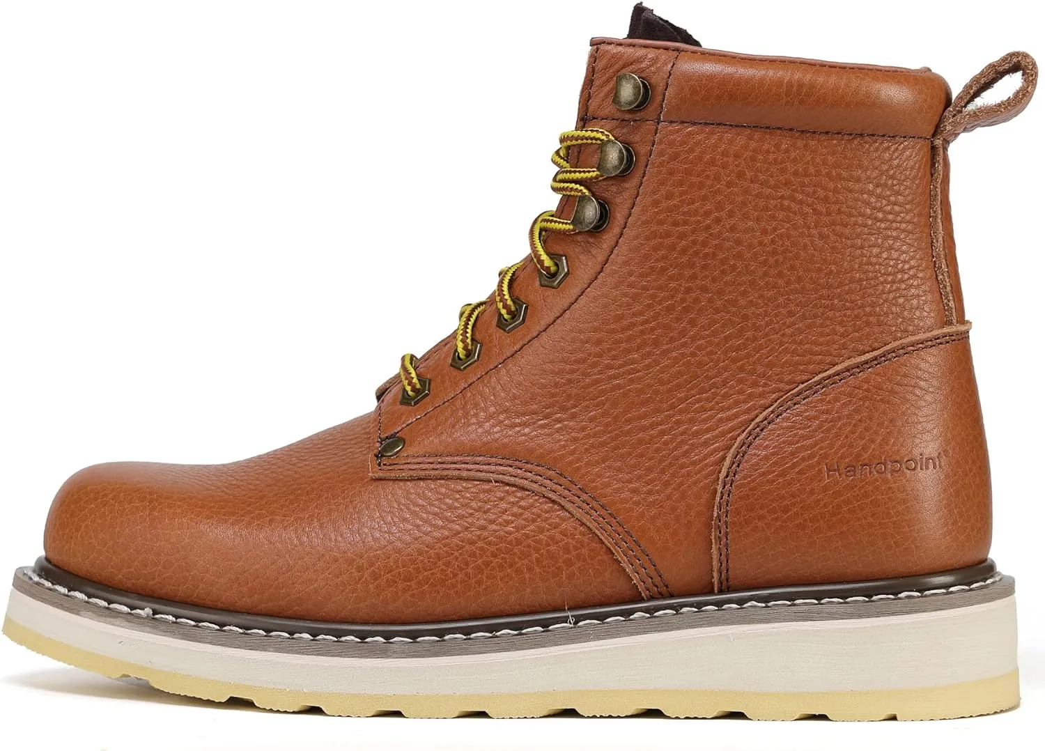 Men's Stylish Classic 6" Soft Toe EH Work Boots - Brown 84984