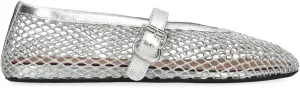 Mesh Ballet Flats for Women Buckle Strap Comfortable Mary Jane Shoes Ladies Wide Width Casual Dress Ballerina Flats