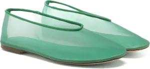 Mesh Ballet Flats for Women Round Toe Slip On Ballerina Mary Jane Shoes Tulle Comfortable Casual Dress Shoes