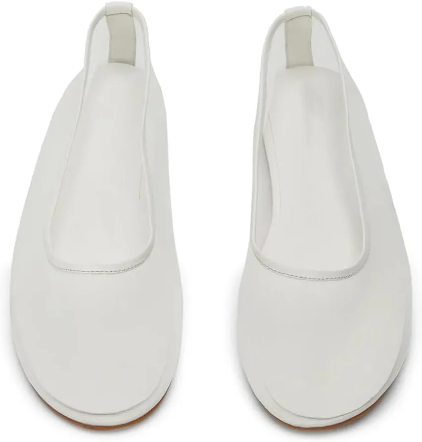 Mesh Ballet Flats Shoes for Women Round Toe Slip on Ballerina Casual Work Flats Low Heel Comfortable Soft