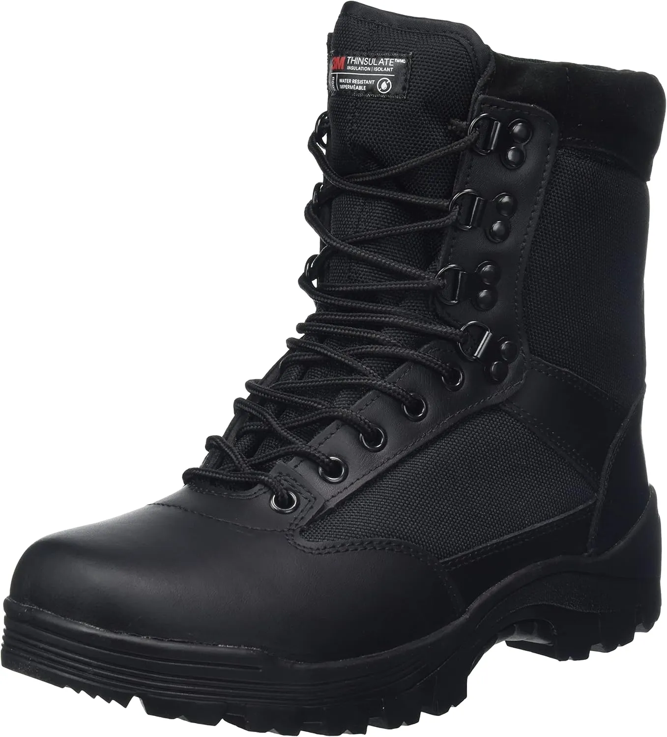Mil-Tec Men's Retro Hiking Boot, Black, 13 Men