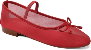 MUCCCUTE Women's Mesh Ballet Flats, Round Toe Ballerina Flats Shoes Casual Dress Mary Jane Flats