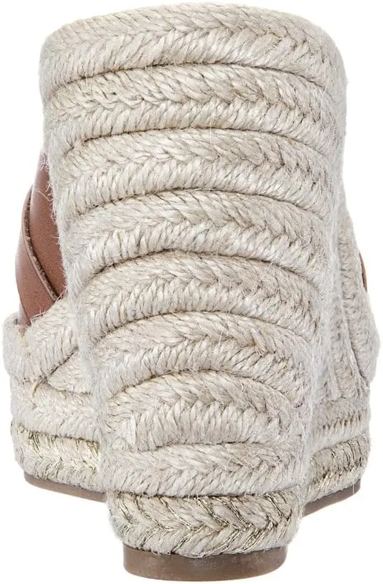 NINA Daybreaks Electra - Women's Simply Chic Vegan Vachetta Espadrille Wedge Sandals Shoes - Effortless Style and Comfort! - Slip On Womens Shoes