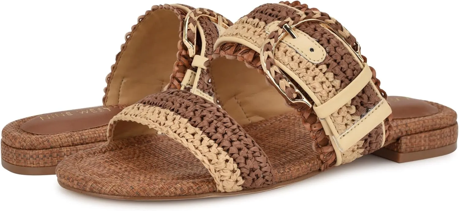 Nine West Women's Sameey Flat Sandal