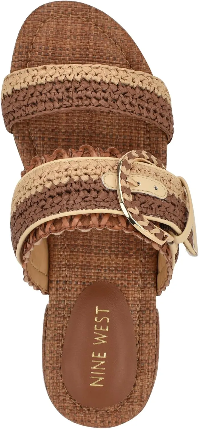 Nine West Women's Sameey Flat Sandal