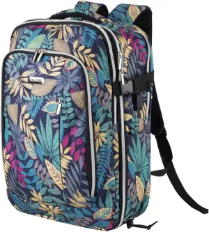 Personal Item Travel Carry On Luggage Backpack for Women Men Flight Approved Casual Weekender Laptop Bag for College Business Outdoors Hiking Water Resistant Lightweight Daypack with USB Charging Port