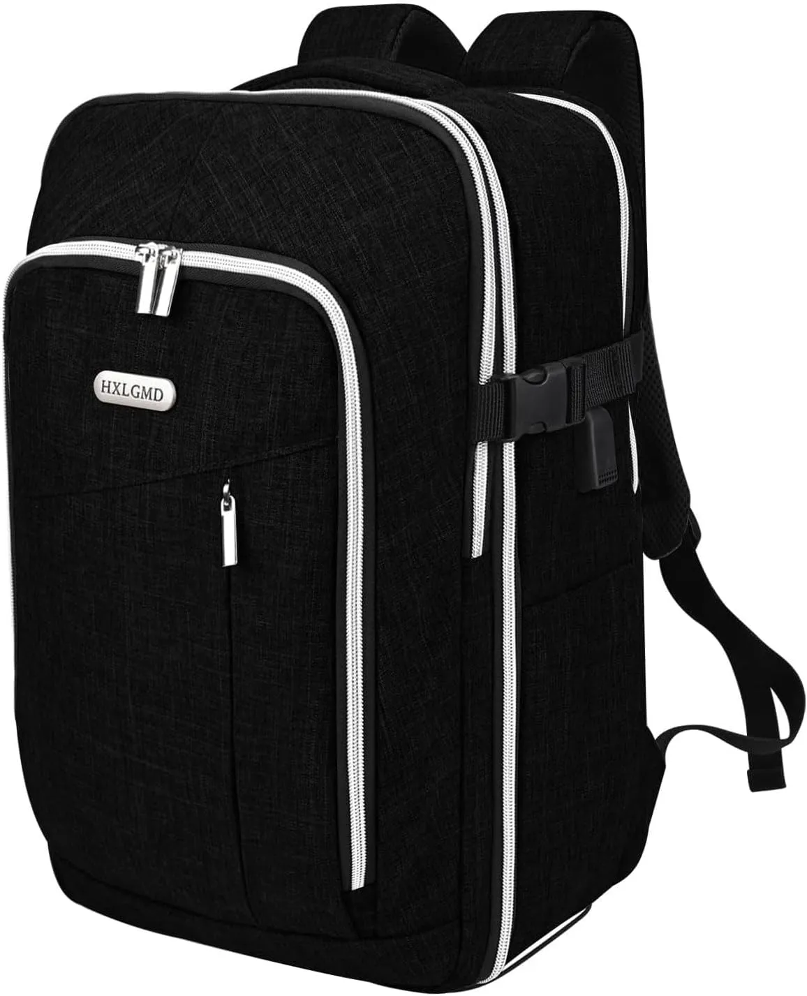 Personal Item Travel Carry On Luggage Backpack for Women Men Flight Approved Casual Weekender Laptop Bag for College Business Outdoors Hiking Water Resistant Lightweight Daypack with USB Charging Port