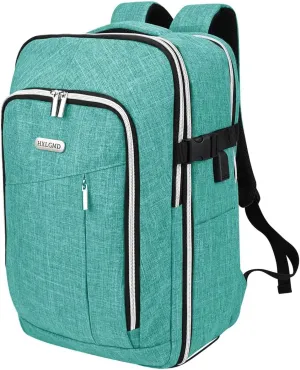 Personal Item Travel Carry On Luggage Backpack for Women Men Flight Approved Casual Weekender Laptop Bag for College Business Outdoors Hiking Water Resistant Lightweight Daypack with USB Charging Port