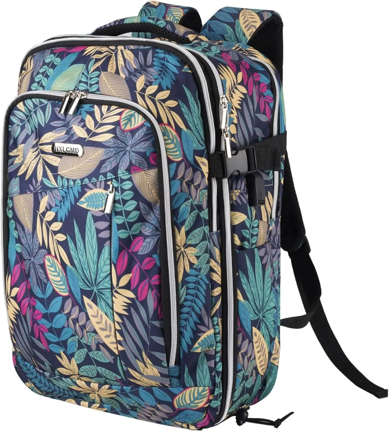 Personal Item Travel Carry On Luggage Backpack for Women Men Flight Approved Casual Weekender Laptop Bag for College Business Outdoors Hiking Water Resistant Lightweight Daypack with USB Charging Port