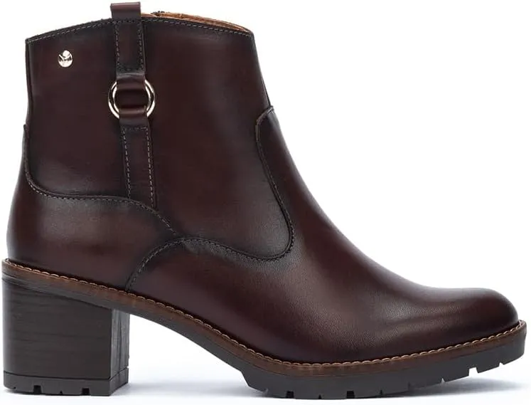 PIKOLINOS High-Heel Ankle Boot Leather Llanes for Woman