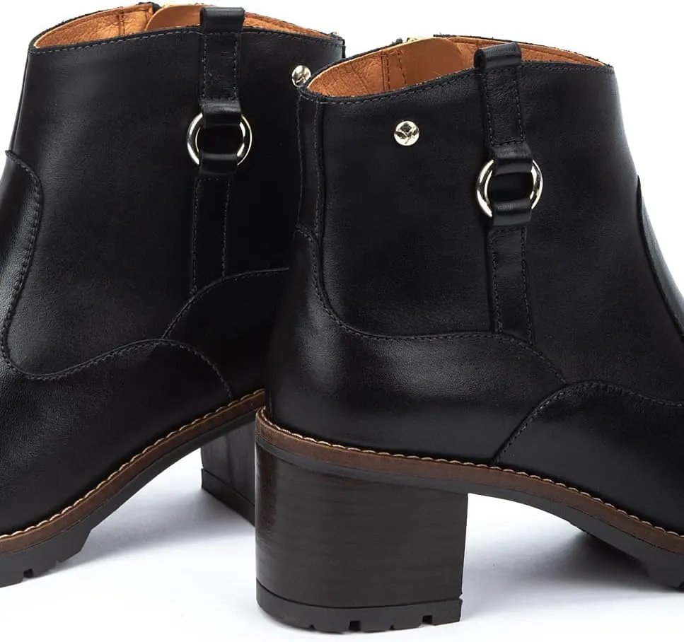 PIKOLINOS High-Heel Ankle Boot Leather Llanes for Woman