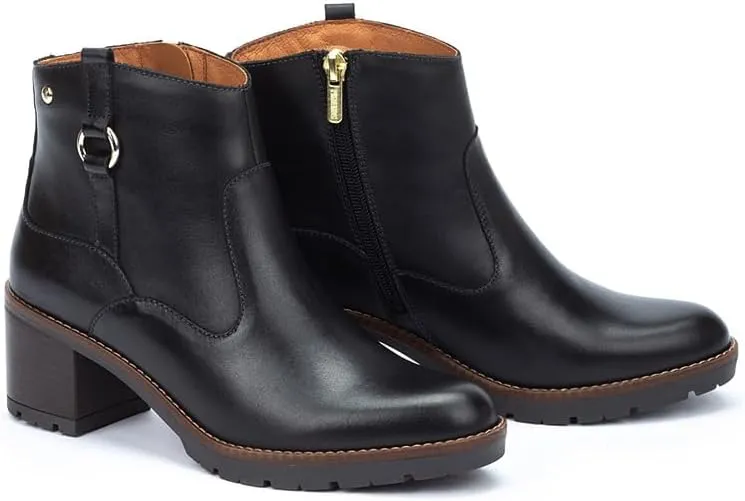 PIKOLINOS High-Heel Ankle Boot Leather Llanes for Woman